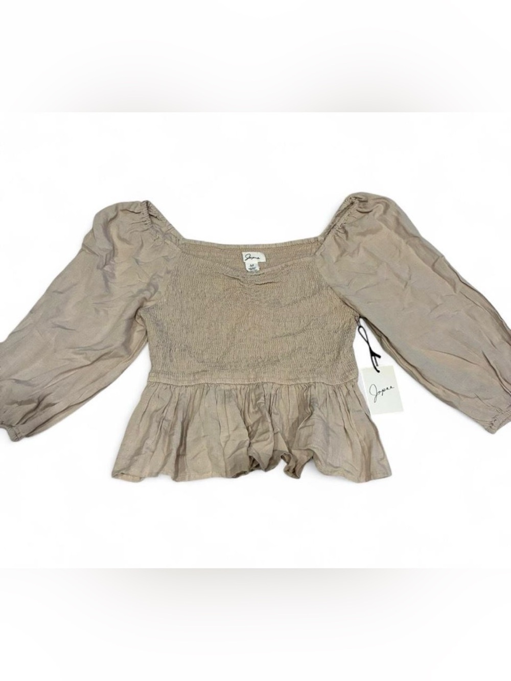 Net Japna peplum babydoll Blouse
